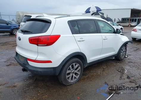 2014 Kia Sportage Lx z USA, uszkodzony, nr VIN KNDPB3AC4E7593413